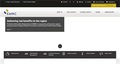 Desktop Screenshot of emrc.org.au